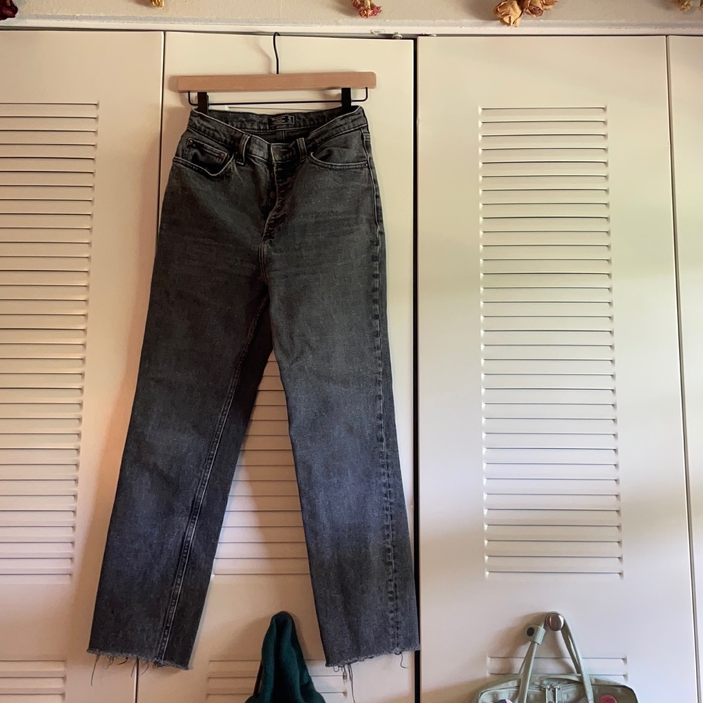 High-Waisted Mom Jeans